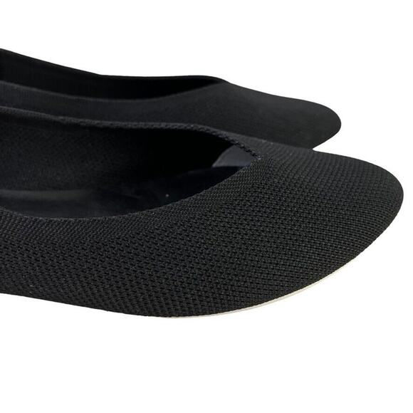 Sole Society Womens Black Knit Slip On Point Toe Loafers Flats Shoes sz 7 M - Picture 13 of 16